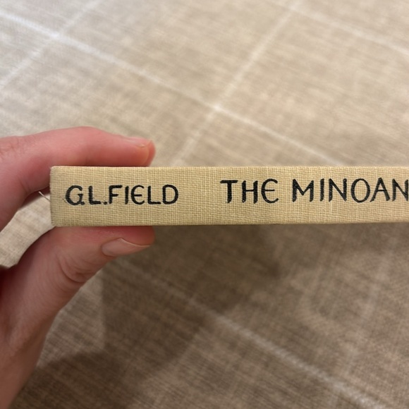 3/15$ ✨ Tan Decorative Book, coffee table book, vintage styling - Picture 3 of 4